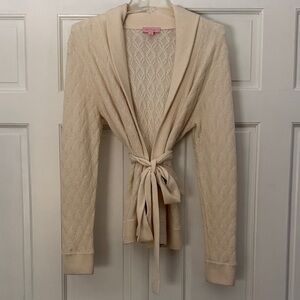 Lilly Pulitzer Cream Knit Sweater